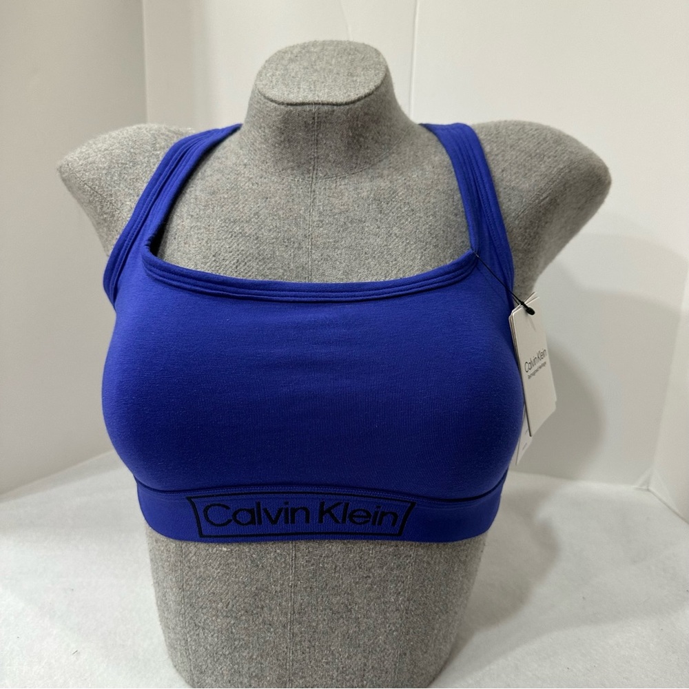 Blue Calvin Klein Heritage Reimagined Bralette
